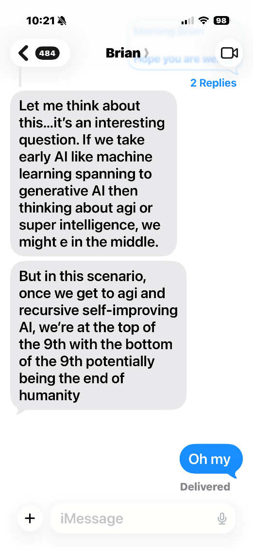 Text exchange screenshot 2