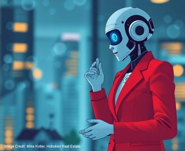 Illustration of a human-like robot